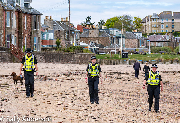 Beach patrol, North Berwick